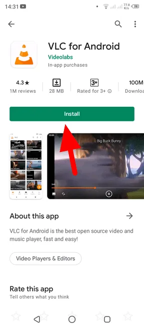 Cara Menampilkan Subtitle Film di HP Android 3 install vlc Cara Menampilkan Subtitle Film di HP Android 3 install vlc