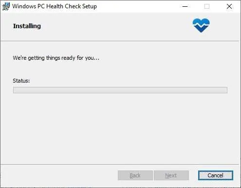 installing pc health check Cara Cek Apakah PC/Laptop Kamu Bisa Pakai Windows 11 6 installing pc health check