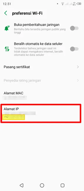 2 Cara Cepat Menemukan 'IP Address' Ponsel Android 6 ip address android 2 Cara Cepat Menemukan 'IP Address' Ponsel Android 6 ip address android