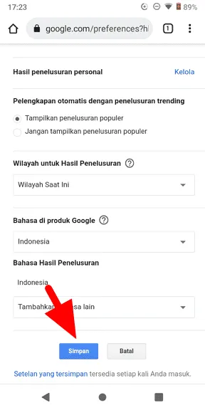 Cara Menonaktifkan Filter 'SafeSearch' di Mesin Pencari Google 10 simpan Cara Menonaktifkan Filter 'SafeSearch' di Mesin Pencari Google 10 simpan