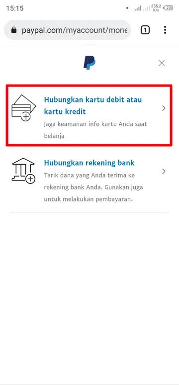 Cara Hubungkan Kartu Jenius ke Akun PayPal Untuk Transaksi 7 hubungkan kartu debit atau kartu kredit Cara Hubungkan Kartu Jenius ke Akun PayPal Untuk Transaksi 7 hubungkan kartu debit atau kartu kredit