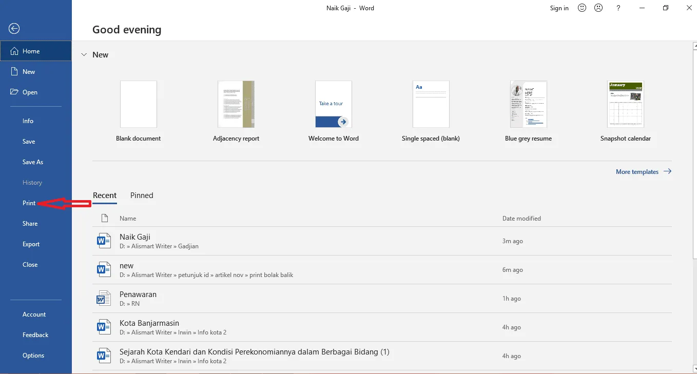 Cara print bolak balik 5.2 Cara Print Bolak-Balik di Ms. Word, Mudah dan Hemat Biaya 8 Cara print bolak balik 5.2