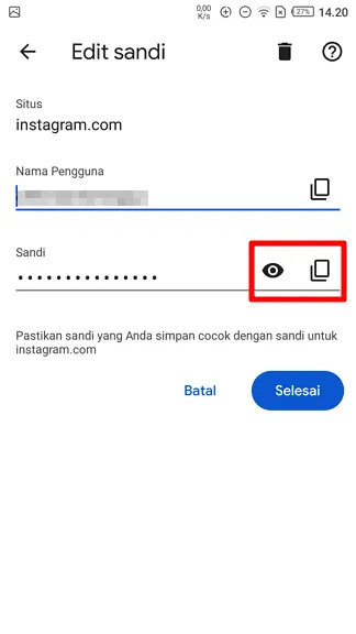 Cara Melihat Password Instagram Sendiri Tanpa Reset Password 8 Lihat atau salin sandi Cara Melihat Password Instagram Sendiri Tanpa Reset Password 8 Lihat atau salin sandi