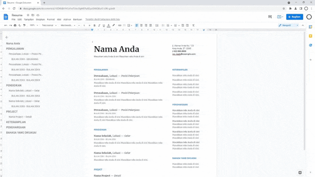 Margin kertas Google Docs Cara Mengatur Jarak Margin Kertas di Google Docs 6 Margin kertas Google Docs