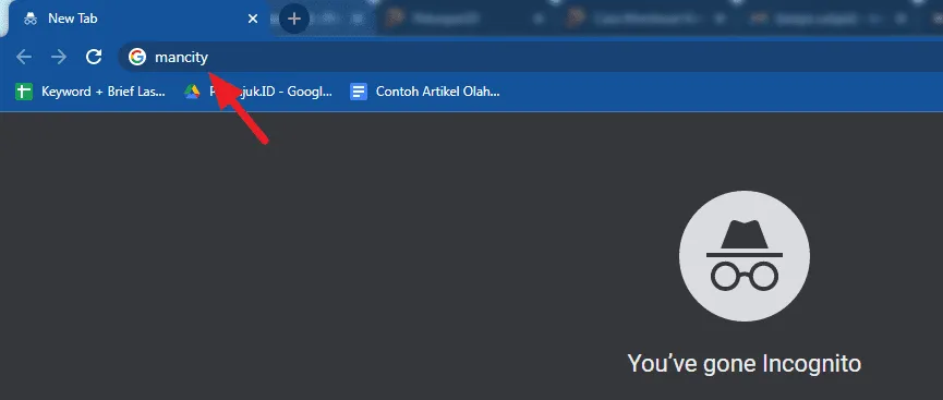 akses incognito 2 Cara Menggunakan Incognito Chrome Agar Tidak Terlacak 4 akses incognito