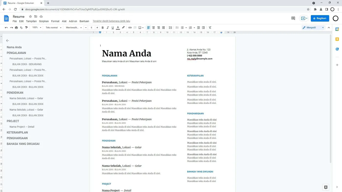 google docs 2 Cara Mengatur Jarak Margin Kertas di Google Docs 3 google docs 2