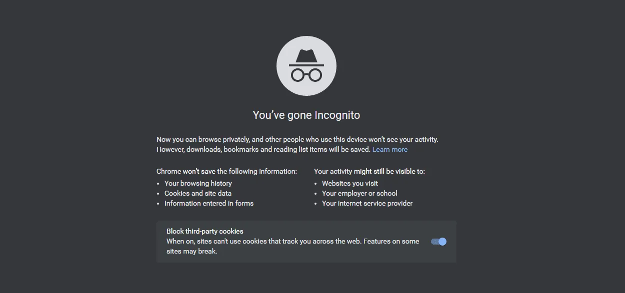 jendela baru incognito mode 2 Cara Menggunakan Incognito Chrome Agar Tidak Terlacak 3 jendela baru incognito mode
