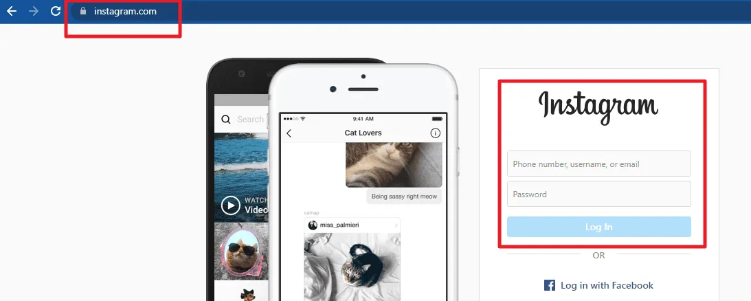 Cara Upload Foto di Instagram PC/Laptop Tanpa Aplikasi 3 login instagram web Cara Upload Foto di Instagram PC/Laptop Tanpa Aplikasi 1 login instagram web