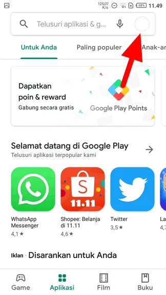 Cara Memperbarui Play Store Tanpa Download File APK 4 profil Cara Memperbarui Play Store Tanpa Download File APK 4 profil