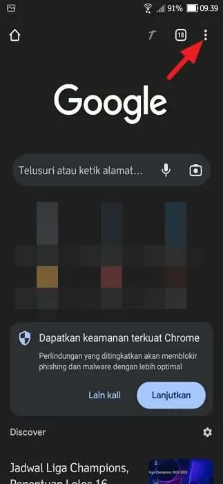 titik vertikal 2 Cara Menggunakan Incognito Chrome Agar Tidak Terlacak 6 titik vertikal