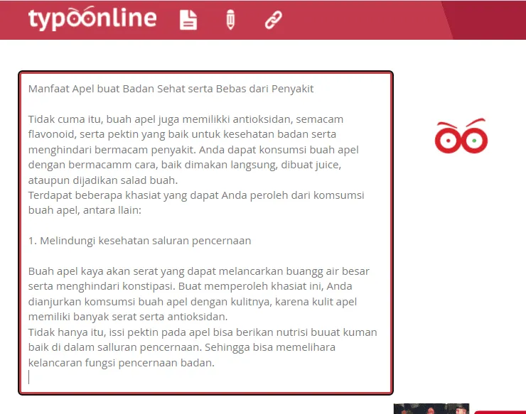 3 Cara Mengecek Typo Teks Bahasa Indonesia Secara Online 6 Cara Mengecek Typo Secara Online 4 3 Cara Mengecek Typo Teks Bahasa Indonesia Secara Online 4 Cara Mengecek Typo Secara Online 4