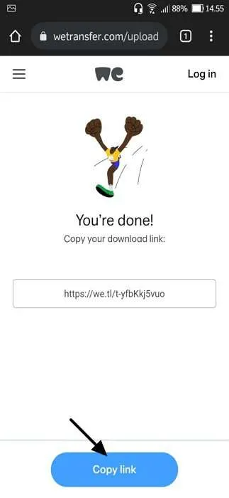 Screenshot 20211222 145540 Cara Mengirim File via Internet Menggunakan WeTransfer 23 Screenshot 20211222 145540