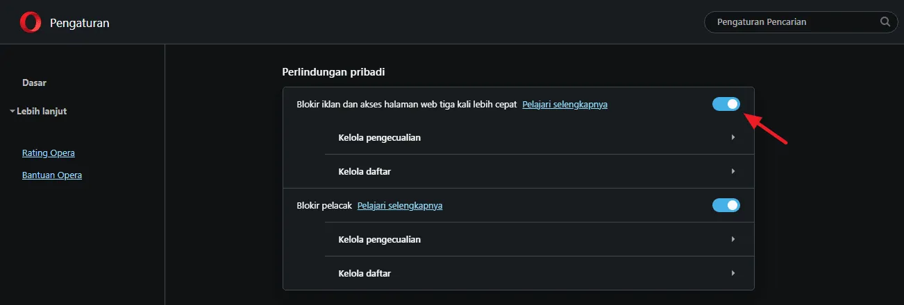 blokir iklan opera 3 Cara Menghilangkan Iklan YouTube, Cepat dan Anti Ribet 3 blokir iklan opera