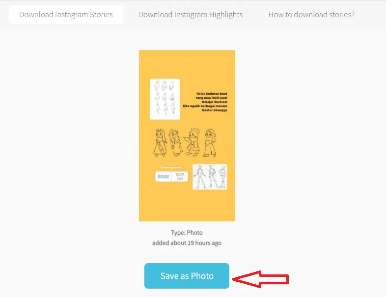 3 Cara Download Instastory Instagram Tanpa Aplikasi 8 download instastory 6 3 Cara Download Instastory Instagram Tanpa Aplikasi 6 download instastory 6