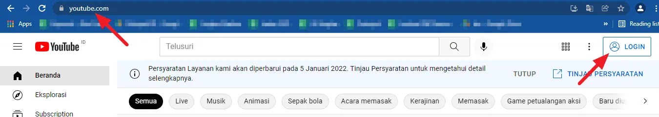 login youtube Cara Menghapus Histori Tontonan YouTube Secara Otomatis 2 login youtube