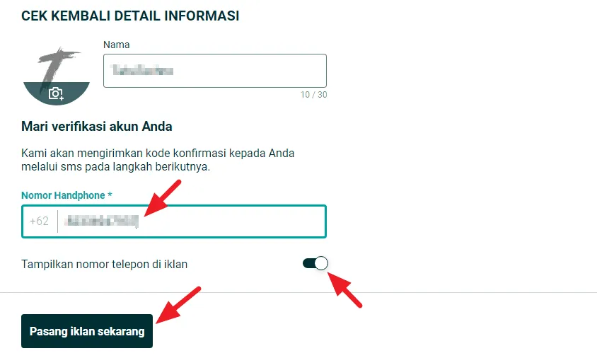 Ini Cara Menjual Barang di OLX, Mudah dan Tidak Ribet 11 pasang iklan olx Ini Cara Menjual Barang di OLX, Mudah dan Tidak Ribet 9 pasang iklan olx