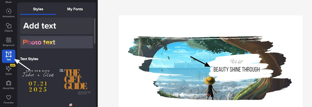Cara Membuat Header Channel YouTube Tanpa Aplikasi 29 ubah font crello Cara Membuat Header Channel YouTube Tanpa Aplikasi 27 ubah font crello