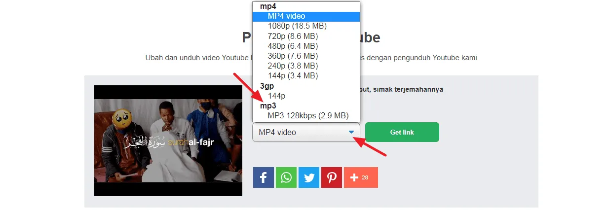 4 Cara Download Video YouTube Menjadi MP3 Tanpa Aplikasi 5 ubah mp3 4 Cara Download Video YouTube Menjadi MP3 Tanpa Aplikasi 3 ubah mp3