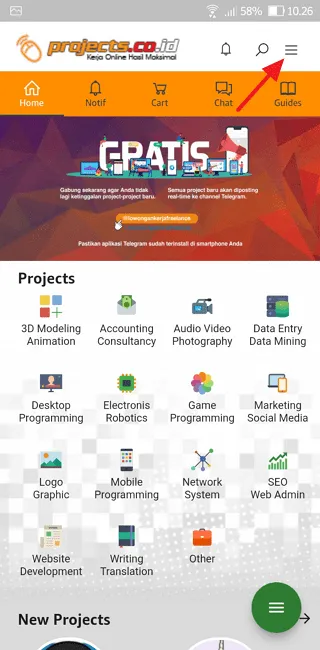 Cara Mencari Freelancer di Situs dan Aplikasi Projects.co.id 15 Screenshot 20220128 102626 Cara Mencari Freelancer di Situs dan Aplikasi Projects.co.id 13 Screenshot 20220128 102626