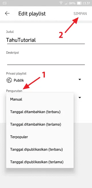 Screenshot 20220128 1337487 Cara Membuat dan Mengatur Playlist Video di YouTube 18 Screenshot 20220128 1337487