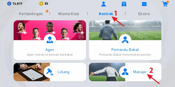 Screenshot 20220130 163930 Cara Mengganti Manajer di PES Mobile 2021 dengan Mudah 3 Screenshot 20220130 163930