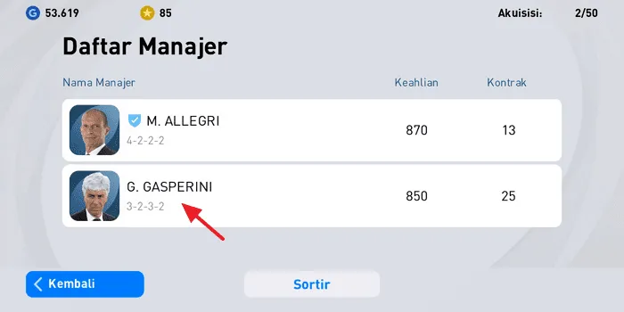 Screenshot 20220130 164215 Cara Mengganti Manajer di PES Mobile 2021 dengan Mudah 11 Screenshot 20220130 164215