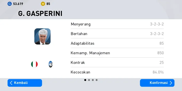 Screenshot 20220130 164225 Cara Mengganti Manajer di PES Mobile 2021 dengan Mudah 12 Screenshot 20220130 164225