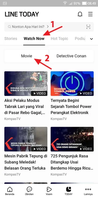 Screenshot 20220131 084913 Cara Melihat Jadwal Film di Bioskop Menggunakan LINE 2 Screenshot 20220131 084913