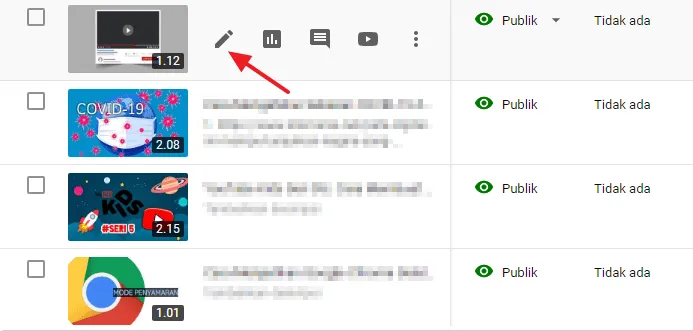 detail Cara Mengganti Kategori Video Kamu di YouTube 4 detail