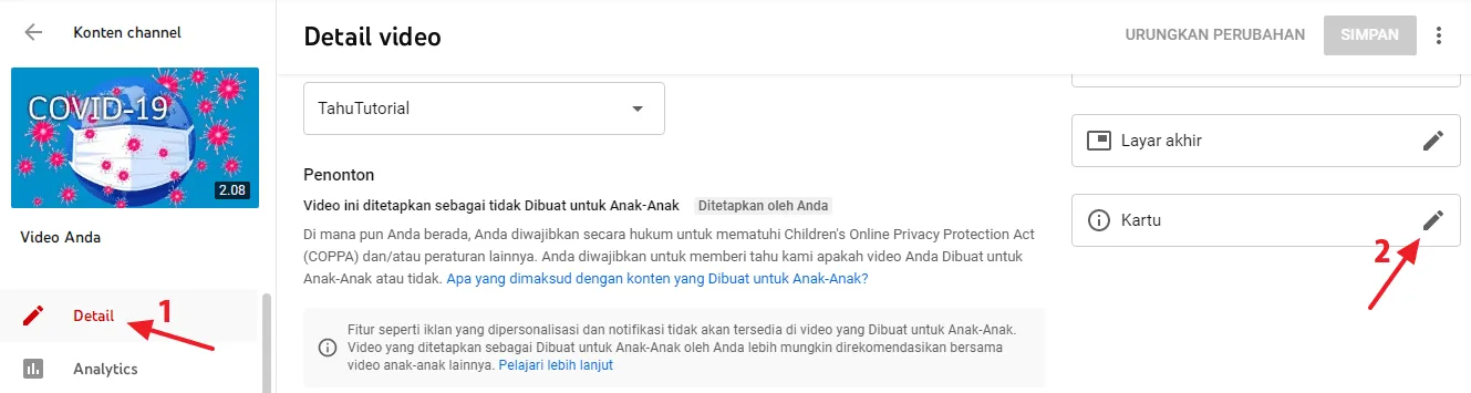 Cara Membuat Rekomendasi Tontonan di Akhir Video YouTube 12 fitur kartu youtube Cara Membuat Rekomendasi Tontonan di Akhir Video YouTube 10 fitur kartu youtube