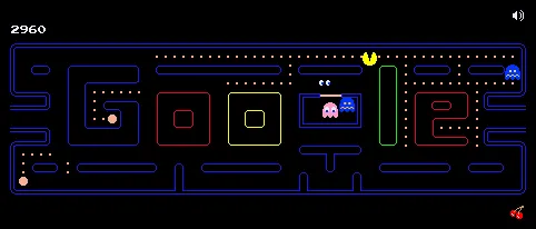 hantu biru Cara Mainkan 8 Game Tersembunyi di Google Chrome 6 hantu biru