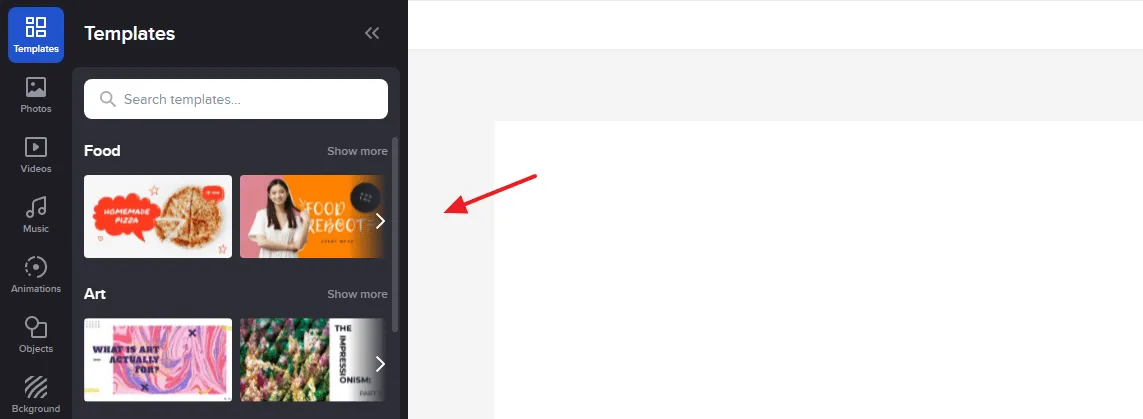Cara Membuat Thumbnail YouTube Tanpa Bantuan Aplikasi 14 pilih template Cara Membuat Thumbnail YouTube Tanpa Bantuan Aplikasi 12 pilih template