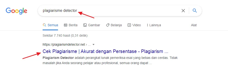 plagiarisme detector Cara Mengecek Plagiarisme Artikel di Internet Secara Akurat 16 plagiarisme detector