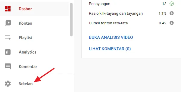 setelan channel Cara Mengganti Kategori Video Kamu di YouTube 8 setelan channel