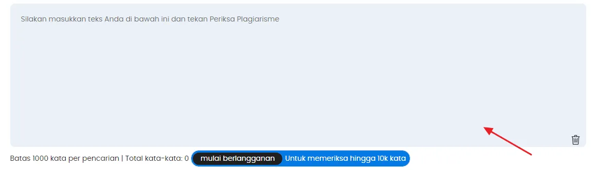 tempelkan teks duplichecker Cara Mengecek Plagiarisme Artikel di Internet Secara Akurat 2 tempelkan teks duplichecker