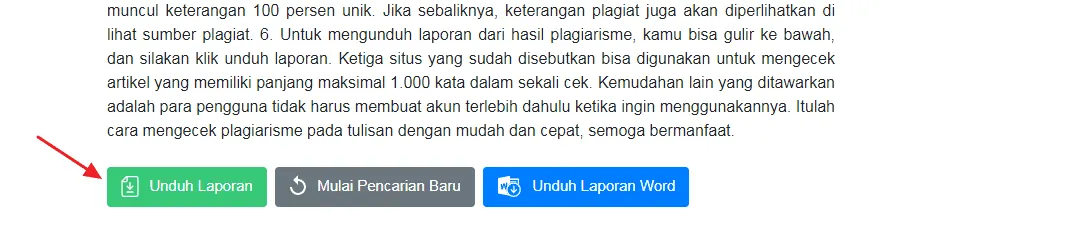 unduh plagiarisme detector Cara Mengecek Plagiarisme Artikel di Internet Secara Akurat 21 unduh plagiarisme detector