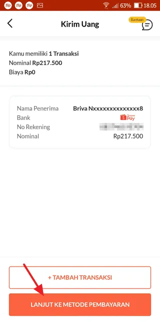Screenshot 20220202 180527 Cara Isi Saldo ShopeePay Tanpa Biaya Admin dengan Flip 7 Screenshot 20220202 180527