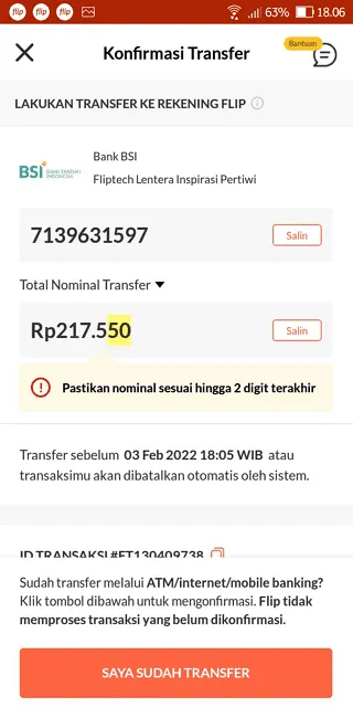 Screenshot 20220202 180606 Cara Isi Saldo ShopeePay Tanpa Biaya Admin dengan Flip 9 Screenshot 20220202 180606