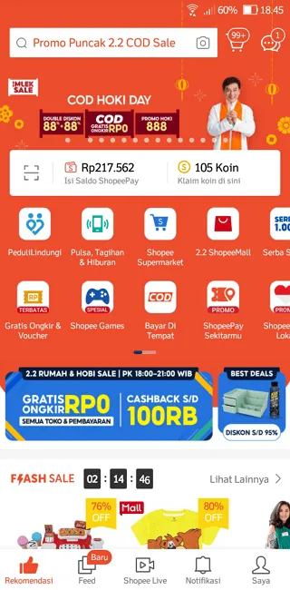 Screenshot 20220202 184516 Cara Isi Saldo ShopeePay Tanpa Biaya Admin dengan Flip 11 Screenshot 20220202 184516