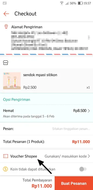 Screenshot 20220202 19570510 Cara Belanja di Shopee Agar Dapatkan Gratis Ongkir 8 Screenshot 20220202 19570510