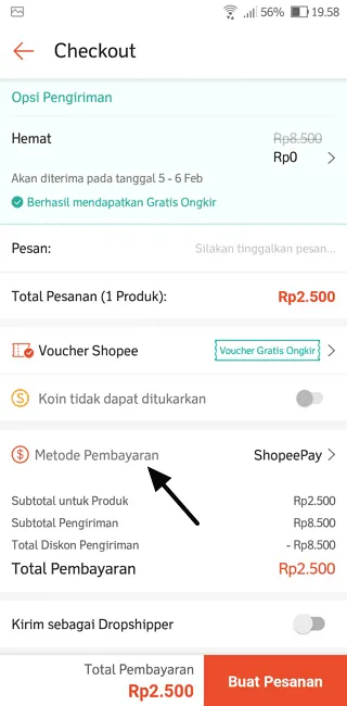 Screenshot 20220202 195811 Cara Belanja di Shopee Agar Dapatkan Gratis Ongkir 11 Screenshot 20220202 195811