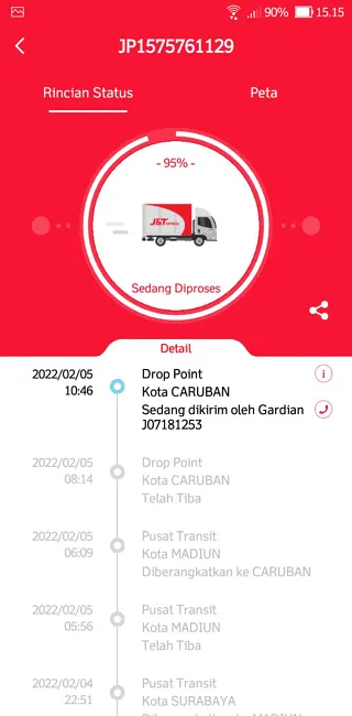 Cara Cek Resi Paket J&T Express Lewat Situs dan Aplikasi 9 Screenshot 20220205 151529 Cara Cek Resi Paket J&T Express Lewat Situs dan Aplikasi 7 Screenshot 20220205 151529