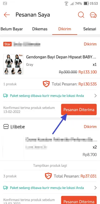 Screenshot 20220205 195357 Cara Mendapatkan Koin Shopee Setelah Selesai Berbelanja 3 Screenshot 20220205 195357