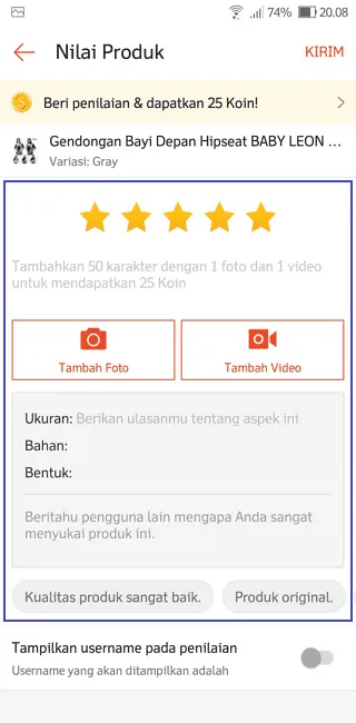 Screenshot 20220205 2008271 Cara Mendapatkan Koin Shopee Setelah Selesai Berbelanja 6 Screenshot 20220205 2008271