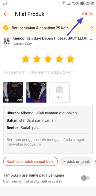 Screenshot 20220205 201044 Cara Mendapatkan Koin Shopee Setelah Selesai Berbelanja 7 Screenshot 20220205 201044