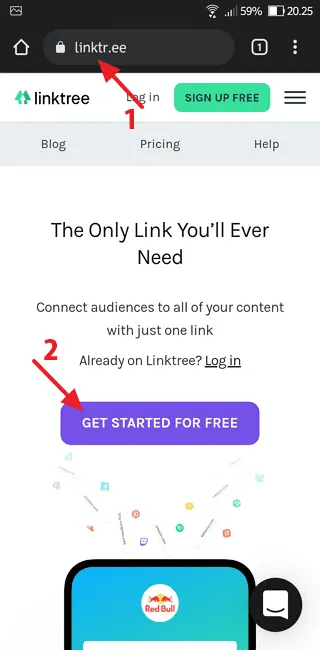 Screenshot 20220214 202553 Cara Membuat Linktree untuk Banyak Tautan dengan Mudah 1 Screenshot 20220214 202553