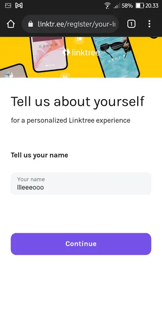 Screenshot 20220214 203402 Cara Membuat Linktree untuk Banyak Tautan dengan Mudah 3 Screenshot 20220214 203402