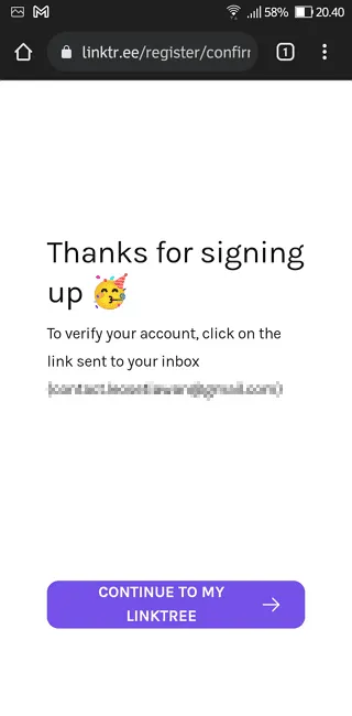 Screenshot 20220214 204010 Cara Membuat Linktree untuk Banyak Tautan dengan Mudah 6 Screenshot 20220214 204010