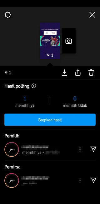 Screenshot 20220216 205853 Cara Mudah Membuat Polling Publik di Story Instagram Kamu 10 Screenshot 20220216 205853