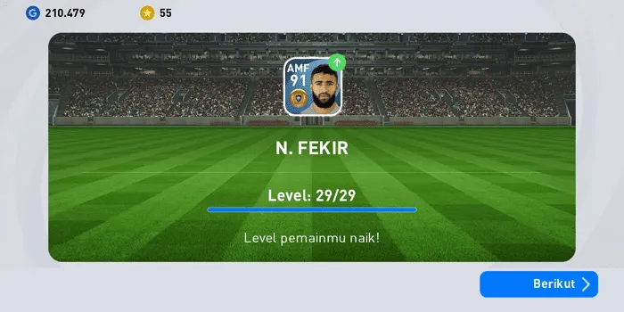 Screenshot 20220225 091624 Cara Meningkatkan Level Pemain di PES Mobile 2021 16 Screenshot 20220225 091624